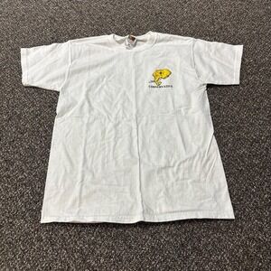 Vintage Conservative Tee Shirt White Graphic Elephant Small Logo 1990s Medium